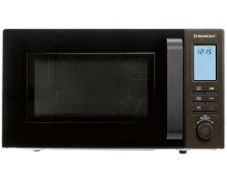 SILVERCREST® Magnetron 20 L - Vrijstaande magnetron - Vermogen: 800 W - Met grill en 10 praktische automatische programma's - Zwart