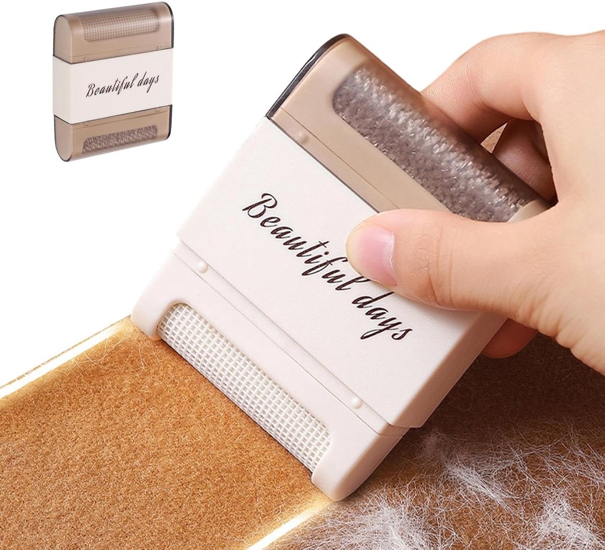 Handmatige Pluisverwijderaar - Kleding Trimmer - Kleding Onderhoud - Dubbelzijdig Ontwerp - 6.4x7.9x2cm - Niet gespecificeerd