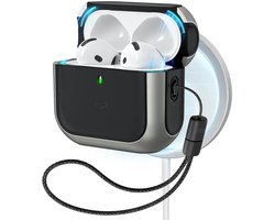 ESR Halolock Orbit Hybrid Hoes Geschikt Voor AirPods 4 (AirPods 4e Generatie) (2024) Magsafe Titanium