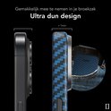 Vergelijking van dikte tussen telefoon en hoesje, 1mm ultra dun.