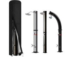 Douchehoes Solar - Buitendouche Beschermhoes - Bescherming Buiten - Waterdicht Oxford Stof - 67x220cm - Zwart