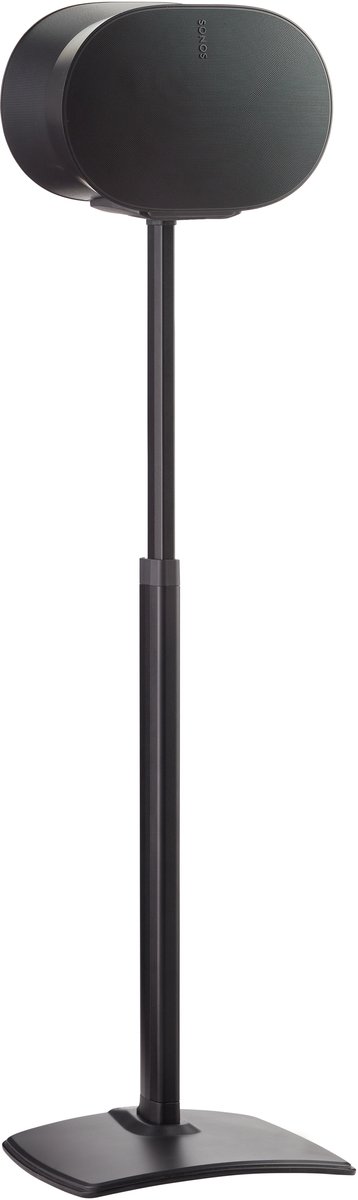 Sanus WSSE3A1-B2 adjustable speaker stand - verstelbaar in hoogte - luidsprekerstandaard - optimale luisterhoogte - kabelbeheer - geschikt voor Sonos ERA 300 - 2 stuks (paar) - Zwart van Sanus — afbeelding 5