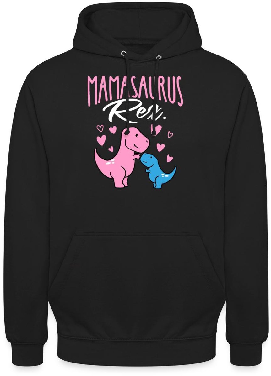 Mamasaurus Rex Schattige Dino Mama Met Baby Hoodie Unisex