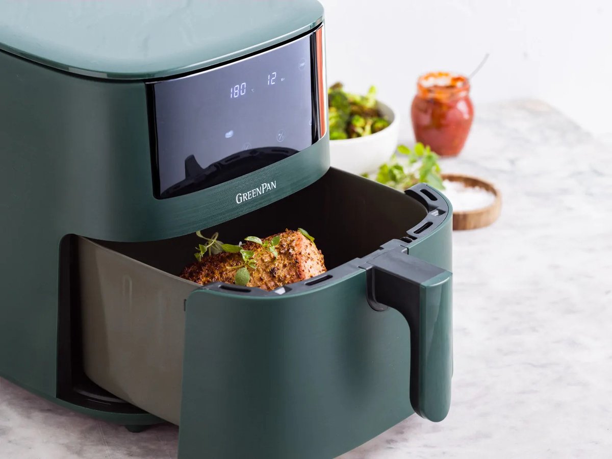 Greenpan Bistro XXL Airfryer Pine Green CC008959-001
