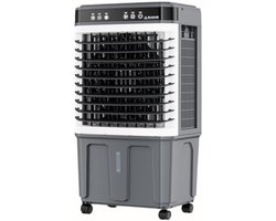 Draagbare Luchtkoeler - Verdampingskoeler Ventilator - Ruimte Koelen - Dubbele Water Tank - 90CM - Wit