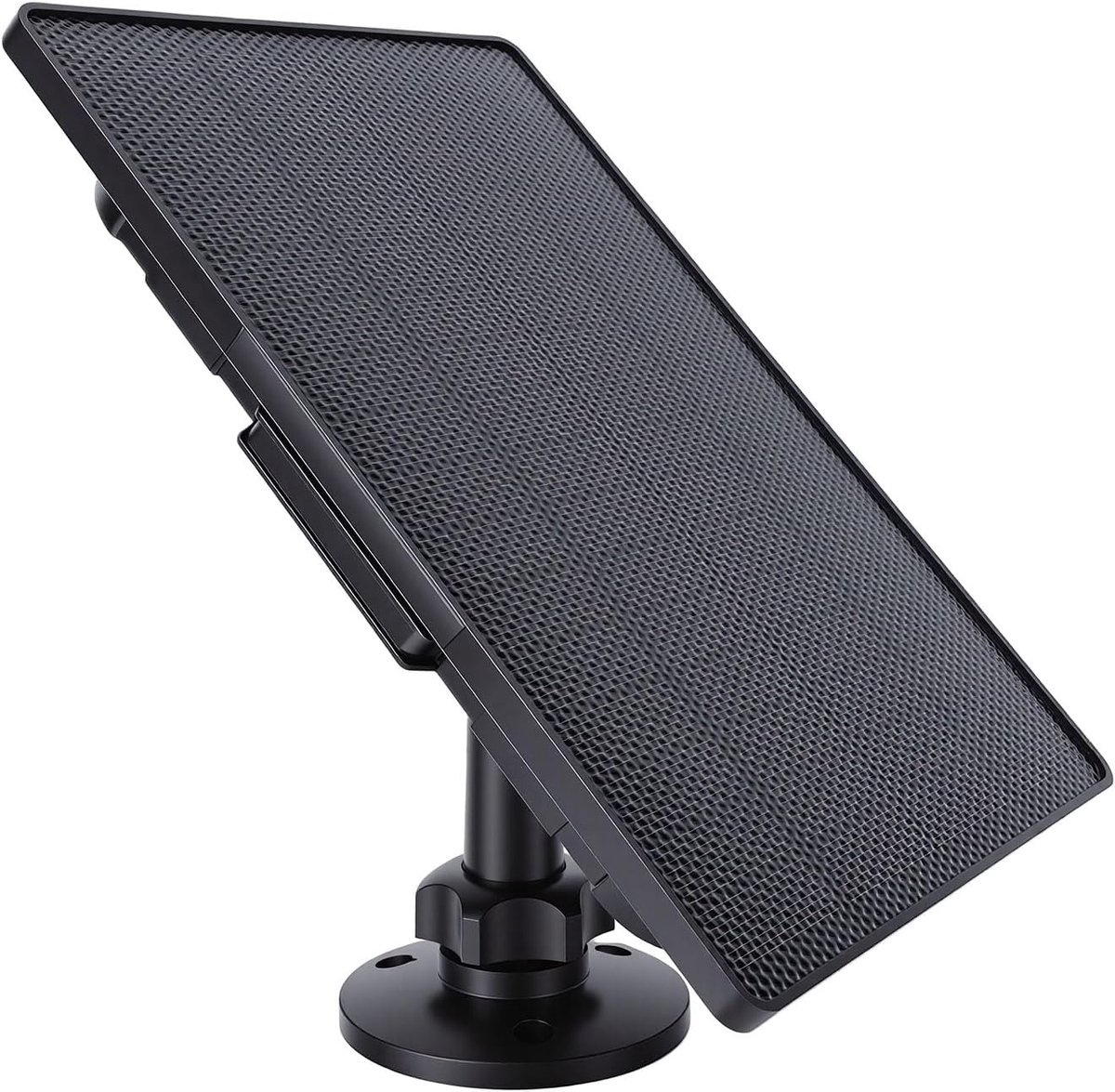 Zonnepaneel Camera - Solar Charger - Buitenbeveiliging - Ingebouwde Batterij - 6W - Zwart