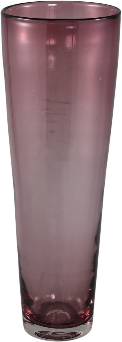 PTMD Mehran Pink Glass Taps Vase Big Roze