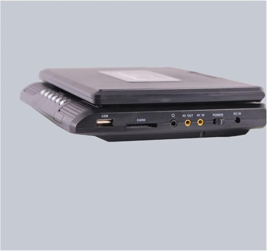 Draagbare DVD Speler - Reis DVD Speler - Films Kijken - 270 graden Rotatiescherm - 800 Gram - One Color — afbeelding 3
