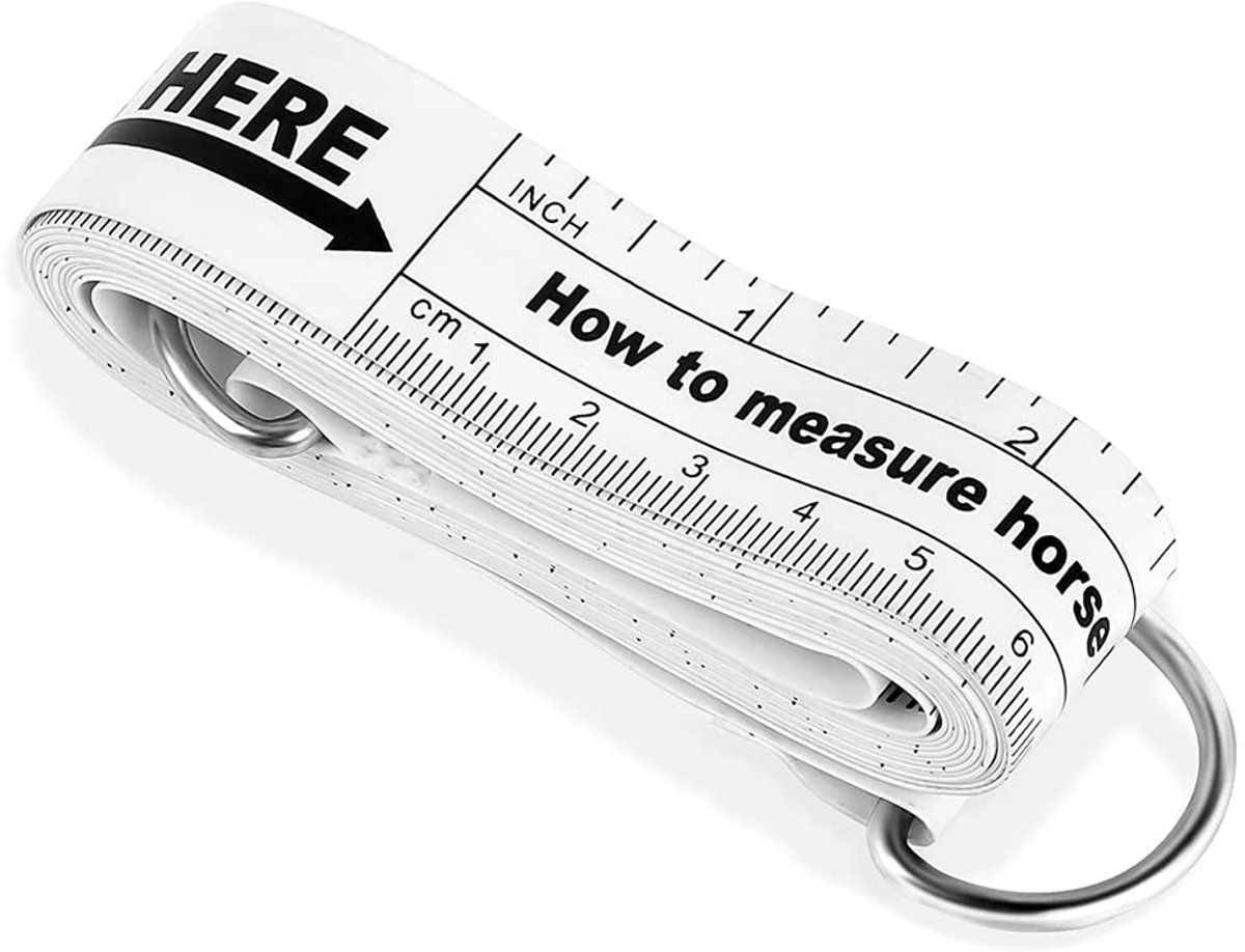 Meetlint PVC - Meetinstrument Lichaam - Lichaamsmeting - Zacht en Duurzaam - 25 voet - Wit