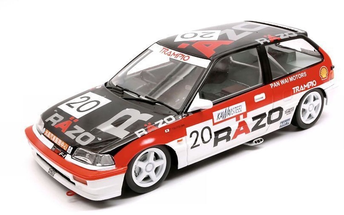 Honda Civic EF3 #20 Razo Trampio Macau GP 1989 - 1:18 - Triple 9 Collection