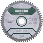 Metabo Multi Cut Classic - Cirkelzaagblad - 216mm - 60 Tanden - FZ/TZ Geometrie
