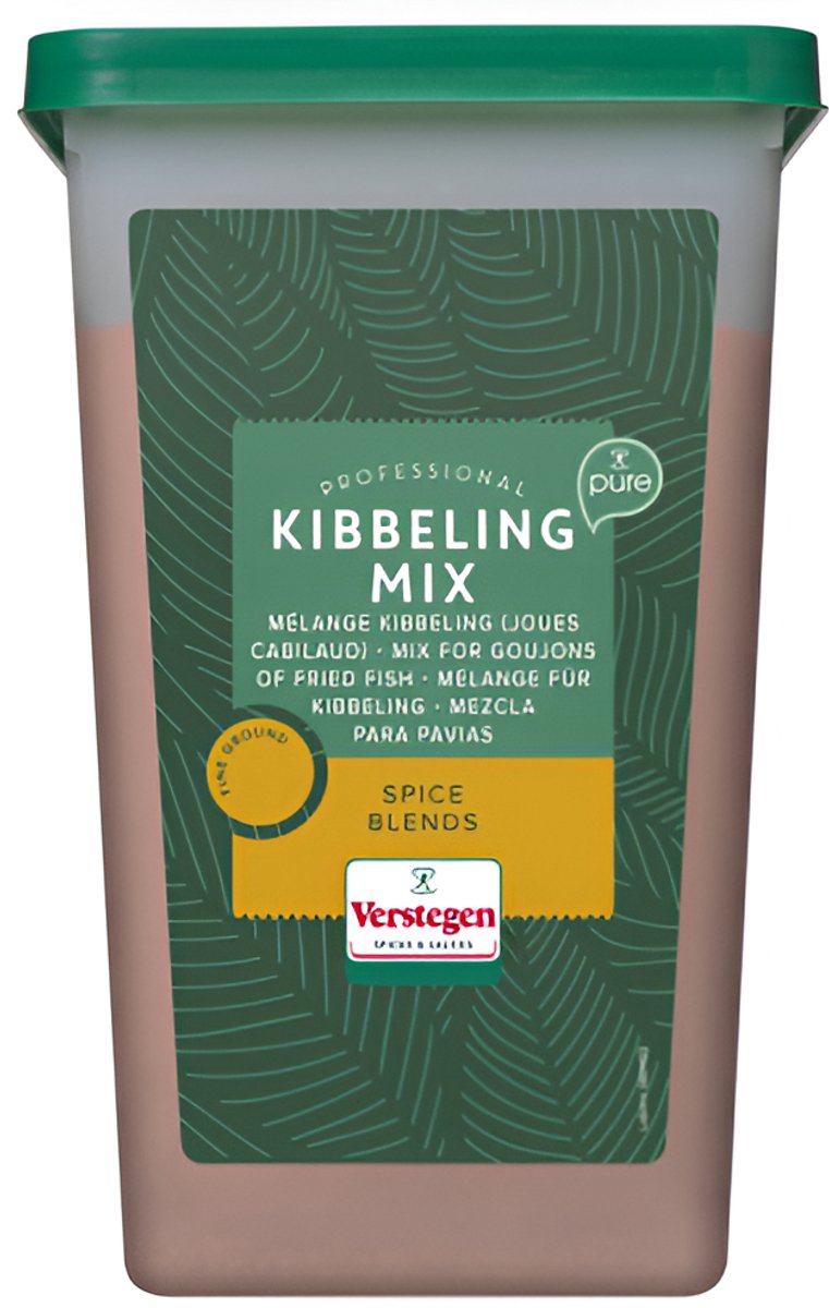 Verstegen - Kibbeling mix - Pure - XL doos - Kruiden & specerijen - 2000g