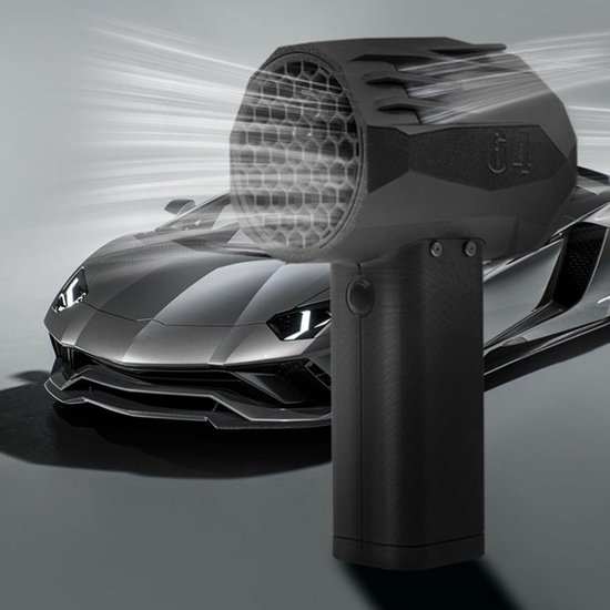 Luchtblazer Elektrisch - Handventilator Turbo - Stof Verwijderen - Borstelloze Motor - 240 km/u - One Color — afbeelding 3