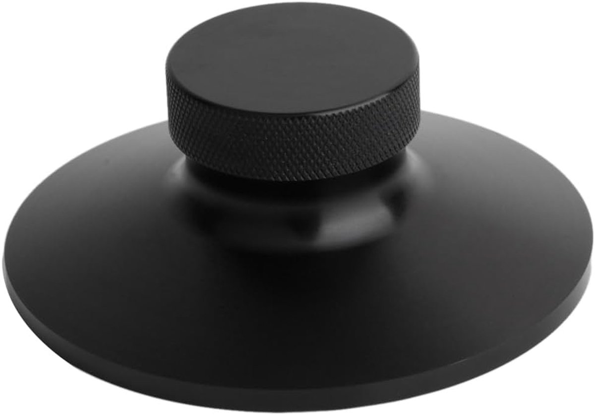 Platenspeler Gewicht - Stabilizer Stabilisator - Muziek Luisteren - Ingebouwde Waterpas - 120 Gram - Zwart