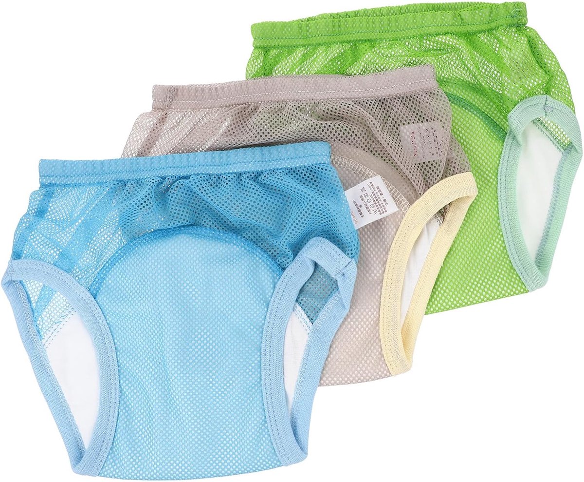 Potty Training Broekjes - Baby Ondergoed - Zindelijkheidstraining - Waterdichte Laag - 3 Stuks - Zoals Getoond
