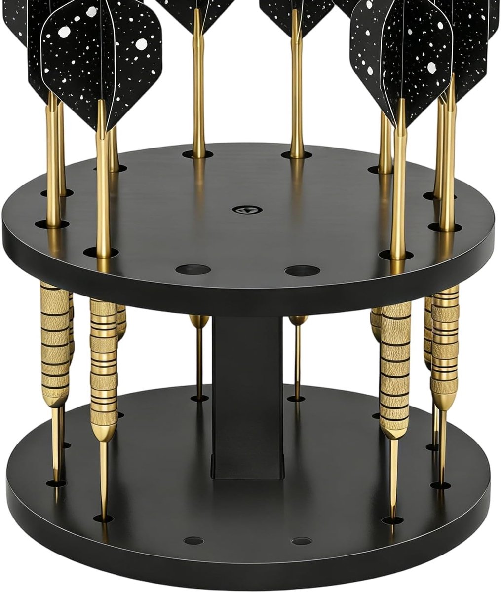 Dart houder - Display standaard - Darts organiseren - Acryl materiaal - Houdt 12 darts - Transparant