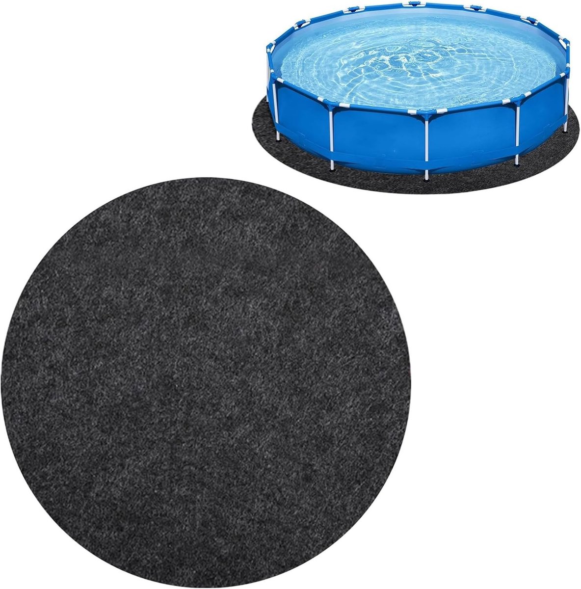 Whirlpoolmat - Vilt/PE - Antislip - Waterdicht - Voor Outdoor Gebruik