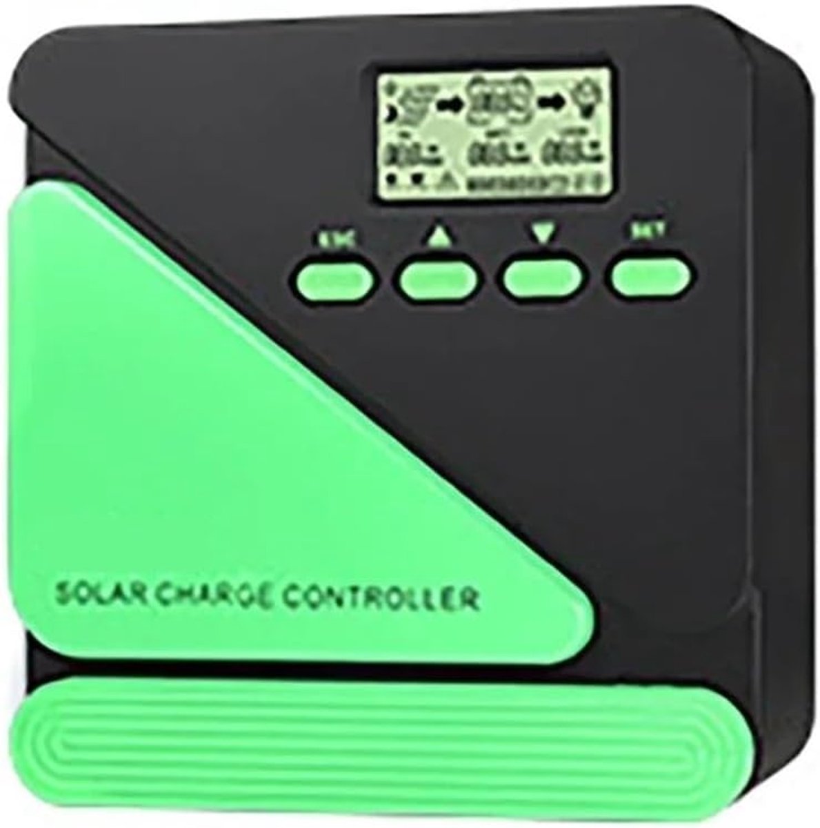 Zonne Laadregelaar - MPPT Controller - Energie Beheer - Dubbele USB Poorten - 30A - Zwart
