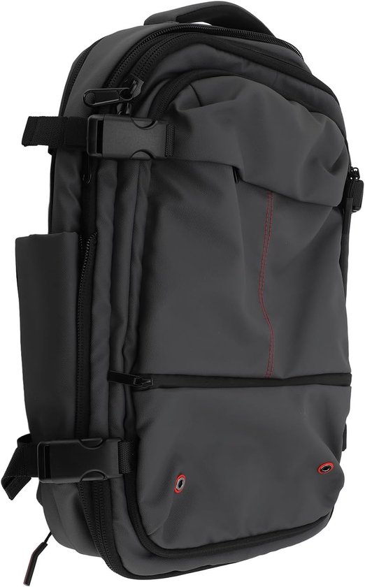 Vacuüm Rugzak - Reis Compressie Tas - Weekend Trips - Uitbreidbaar Ontwerp - Grote Capaciteit - Zwart — afbeelding 5