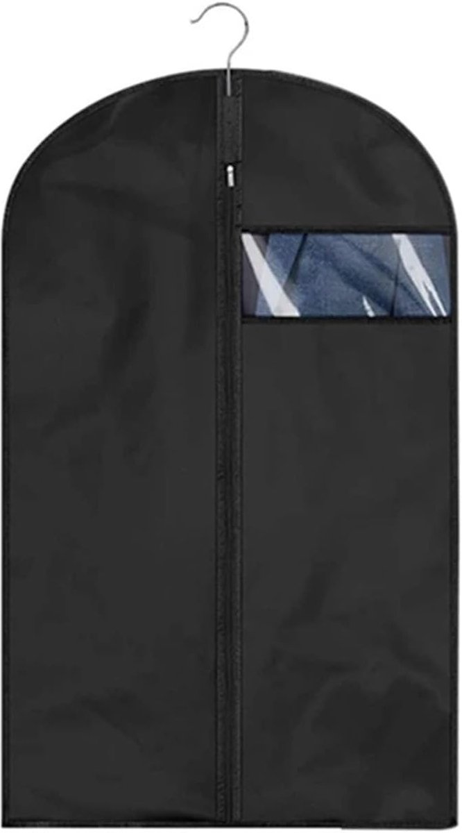 Kledinghoezen - Beschermhoezen - Kleding Opbergen - Waterdicht Ademend - 150 x 60 cm - Zwart