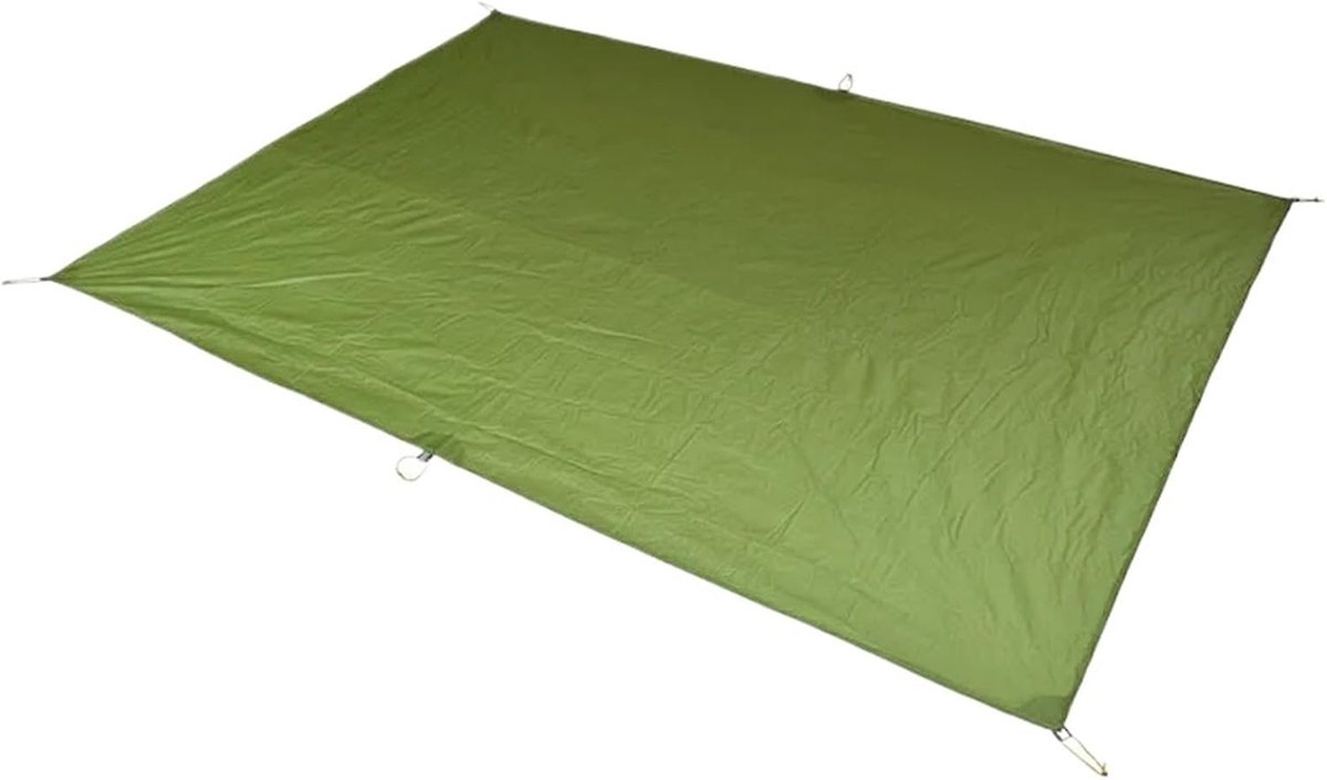 Beschermende Tarpaulin - Kampeerzeil Tuinzeil - Buiten Beschermen - Waterdicht UV-bestendig - 210x145cm - Groen