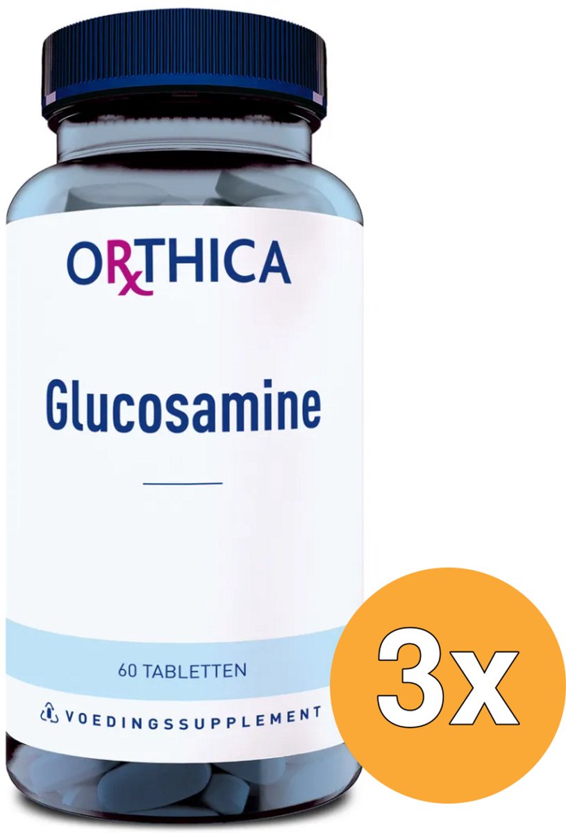 3x Orthica Glucosamine (60 tabletten)