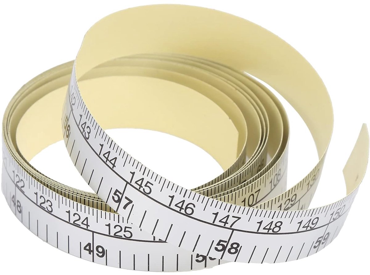 Werkbankliniaal - Meetlint - Precisie Meten - Waterdicht Aluminium - 150 cm - Zilver