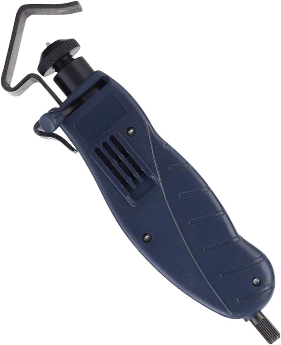Striptang Multifunctioneel - Krimptang Kabelstripper - Draad Bewerken - Fijne Diepte-instelling - 0-45 mm - Zwart