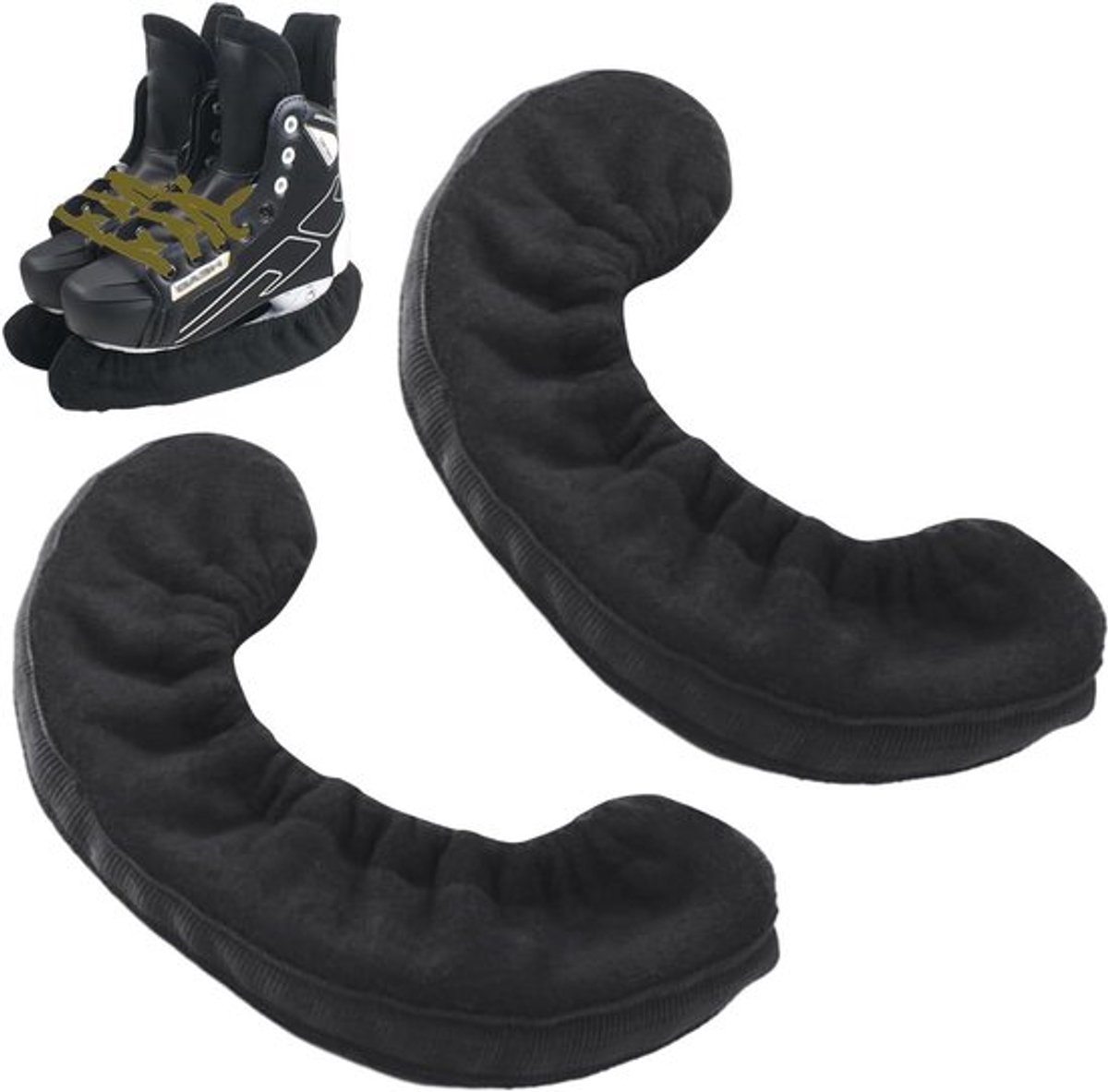 Schaatshouteen microvezel, antislip van Allecto Plus