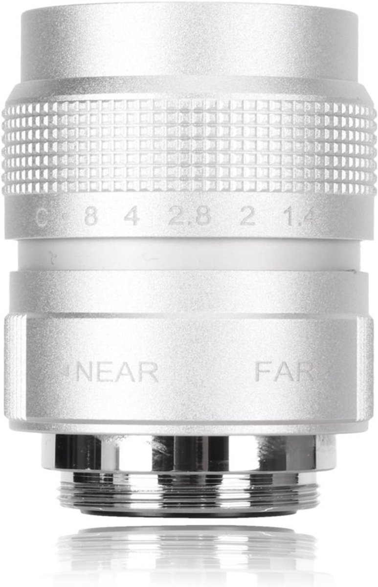 25mm F1.4 CCTV-lens voor camera - Handmatige diafragma en scherpstelling - Brede