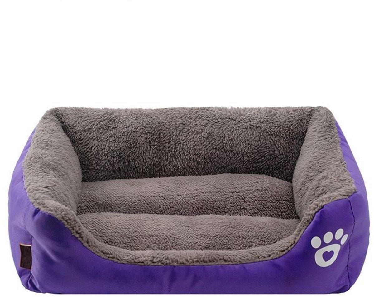 Sofa Dierenmand voor honden en katten Paars, M