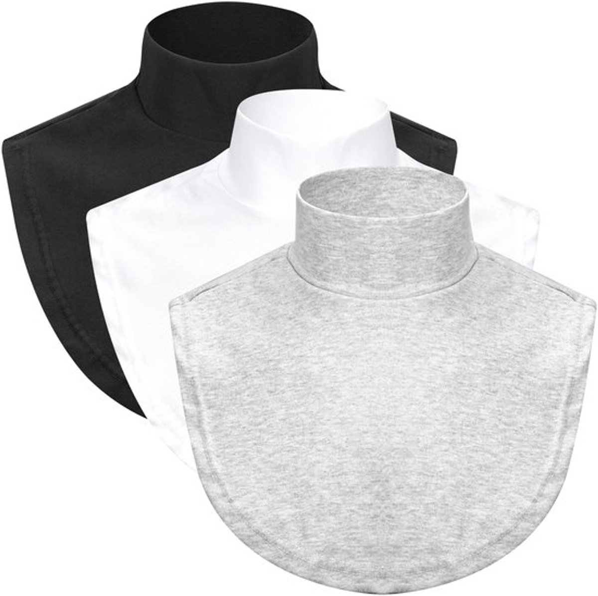 Afneembare valse kraag, hoge opstaande kraag - dailygoods