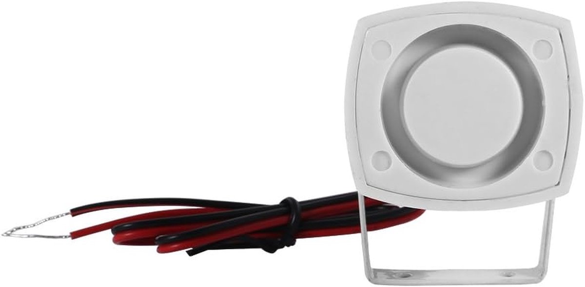 Mini Sirene Alarm - Luid Geluid - Beveiliging Huis - Weerbestendige Constructie - 110 DB - Zwart