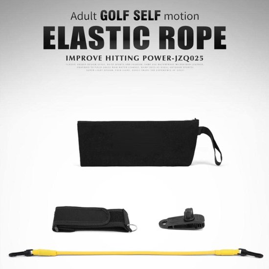 Swing Resistance Bands voor Golf Training - Verbeter uw Golfswing met dit Hulpmiddel voor Trekkoord - Band voor Houdingcorrectie en Golf Swing Oefeningen van Balight — afbeelding 5