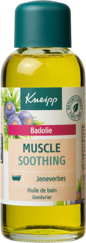 Kneipp Muscle Soothing - Badolie - Jeneverbes - Verkwikkend voor spieren - 100 ml