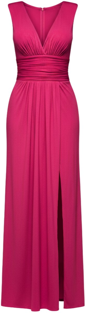 LARICA Jurk - Rits - Jurk Fuchsia XS