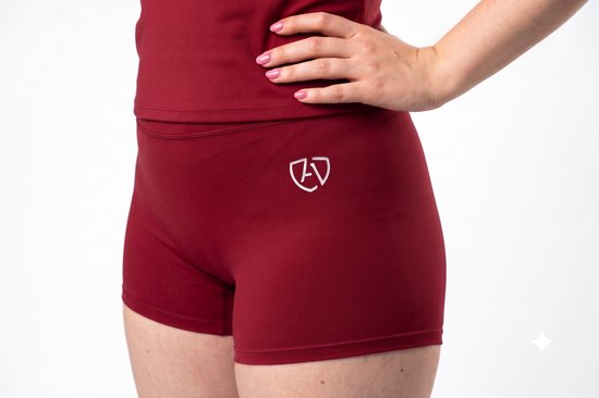 Ampora High Waist Sport Shorts Dames - Butt Scrunch & Seamless - Naadloos Sportbroekje - Ademend & Sneldrogend van Merkloos — afbeelding 2