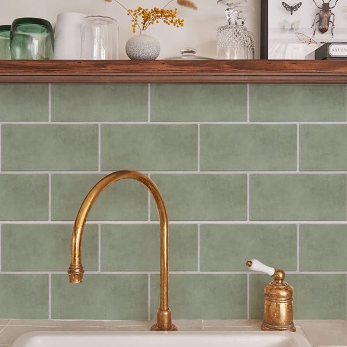 Zelfklevende antislip tegels voor vloeren - Dailygoods