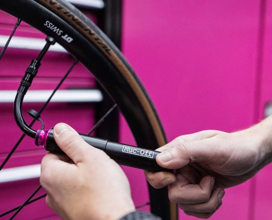 Muc Off Airmach Presta/standard Mini Pomp Roze 110 Psi van Muc Off — afbeelding 4