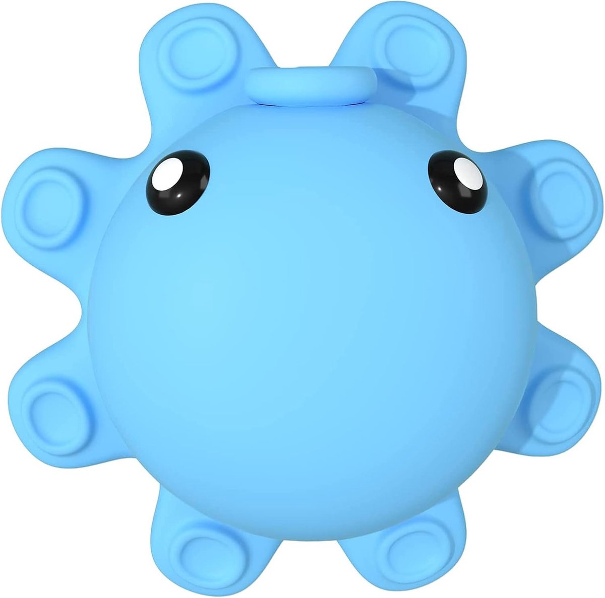Bad Overloop Afvoer - Badkamer Accessoires - Dieper Bad - Sterke Zuignappen - 16 Cm - Blauw