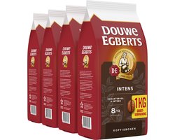 Douwe Egberts Intens Koffiebonen - 4 x 1KG
