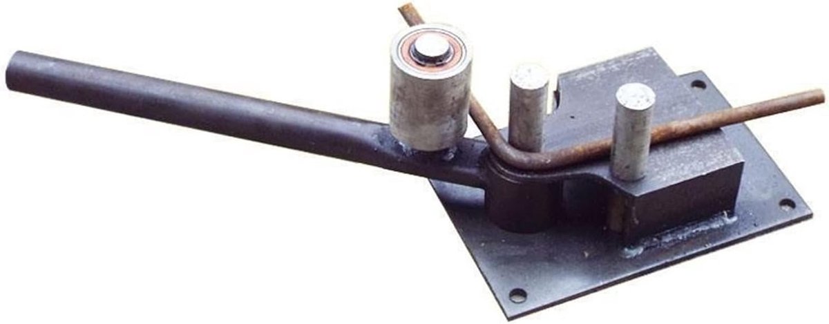 Stalen Staaf Buiger - Handmatige Buigmachine - Beton Wapening - Compact Ontwerp - 4-14 MM - Metaal