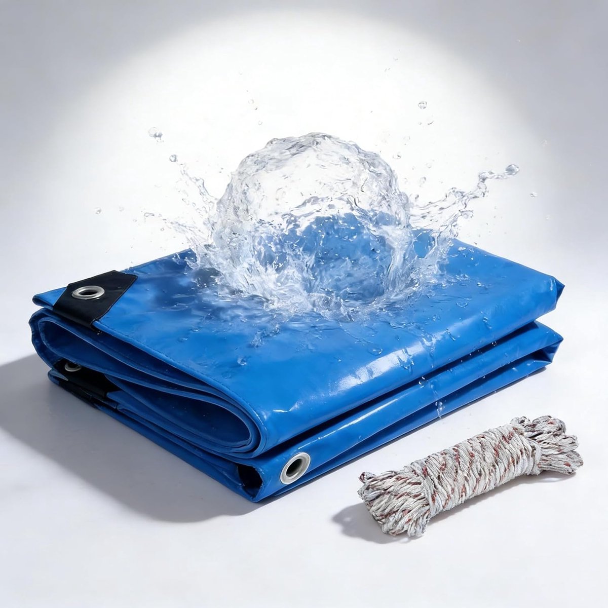 Beschermend Dekzeil - Waterdicht Zeil - Buiten Beschermen - Uv-Bestendig - 180 x 200 cm - Blauw
