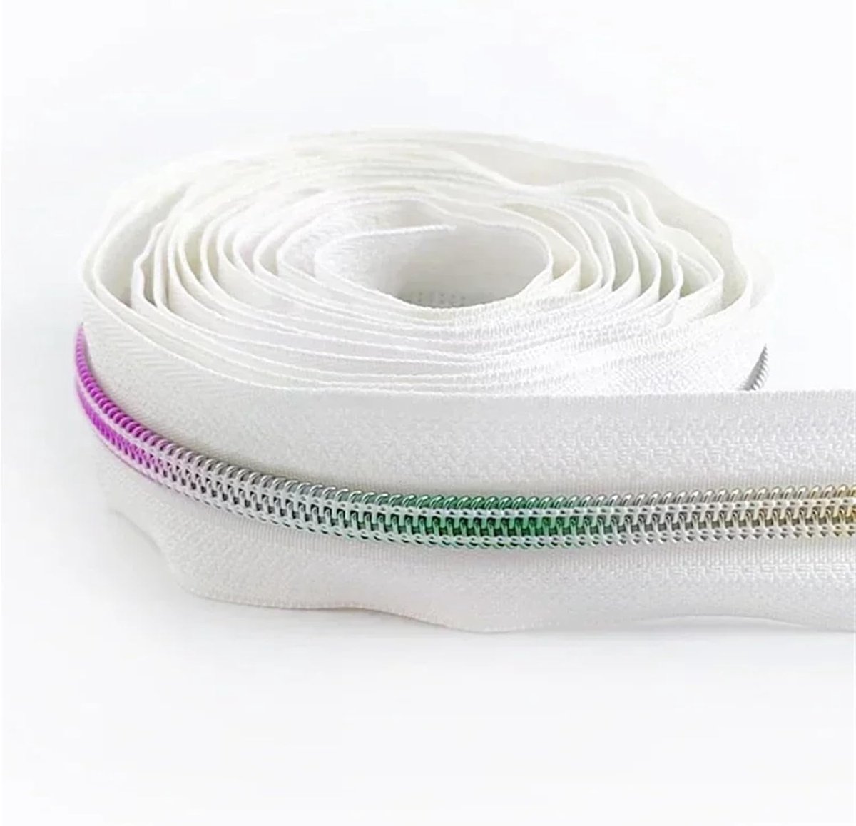 Tweeweg Ritssluiting - Dubbele Rits Reparatie Rits - Doe-het-zelf Naaien - Gladde Bidirectionele Beweging - 3 meter - Kleur 3