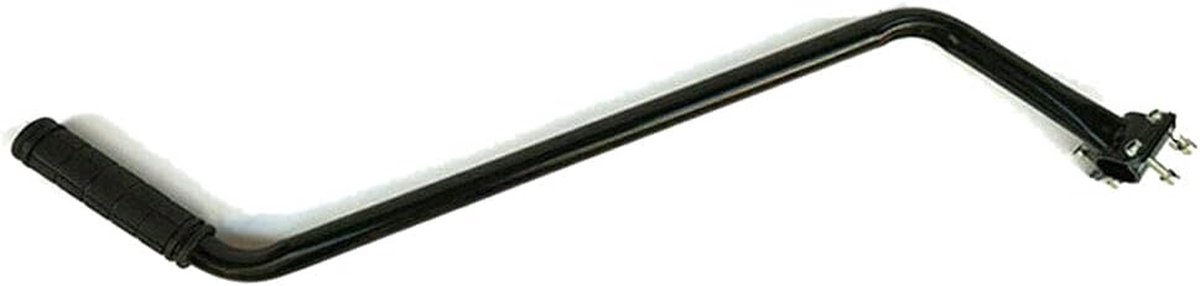 Fiets Handvat - Leergreep Kinderen - Fiets Leren - Antislip Veiligheid - 70 cm Lengte - Zwart