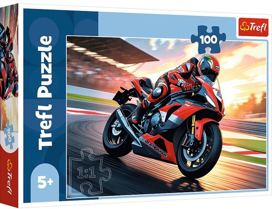 Trefl legpuzzel met een racemotor