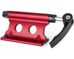 Fietsdrager Dak - Fietsbevestiging Vork - Fiets Vervoeren - Sterke Aluminiumlegering - 18x8x7 cm - Zwart