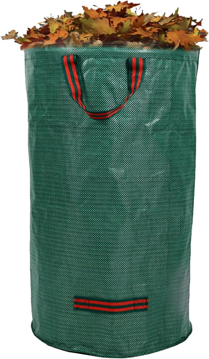 Bladenzak - Graszakken Herbruikbaar - Tuinafval Verzamelen - Versterkte Handvatten - 500 Liter - Groen