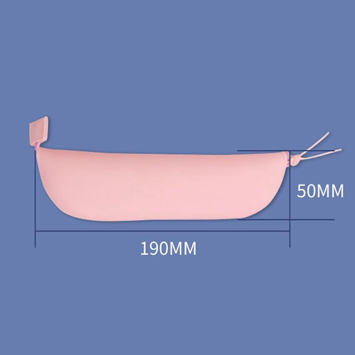Papier Tas Etui - Opbergdoos Pennen - Schoolbenodigdheden Opbergen - Grote Capaciteit - 19 cm Lang - Groen