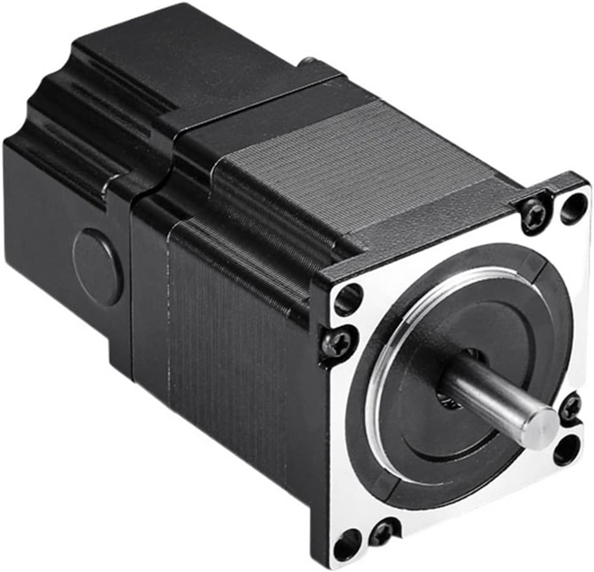 Stappenmotor - Permanente Magneet - Industriële Automatisering - Hoge Snelheid Lange Levensduur - 57MM Flens - Zwart